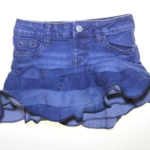 Kids Denim Jean Skirt - Size 7R  'Just Like Mommy'